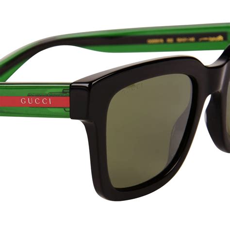 gucci men square sunglasses|Gucci square sunglasses unisex.